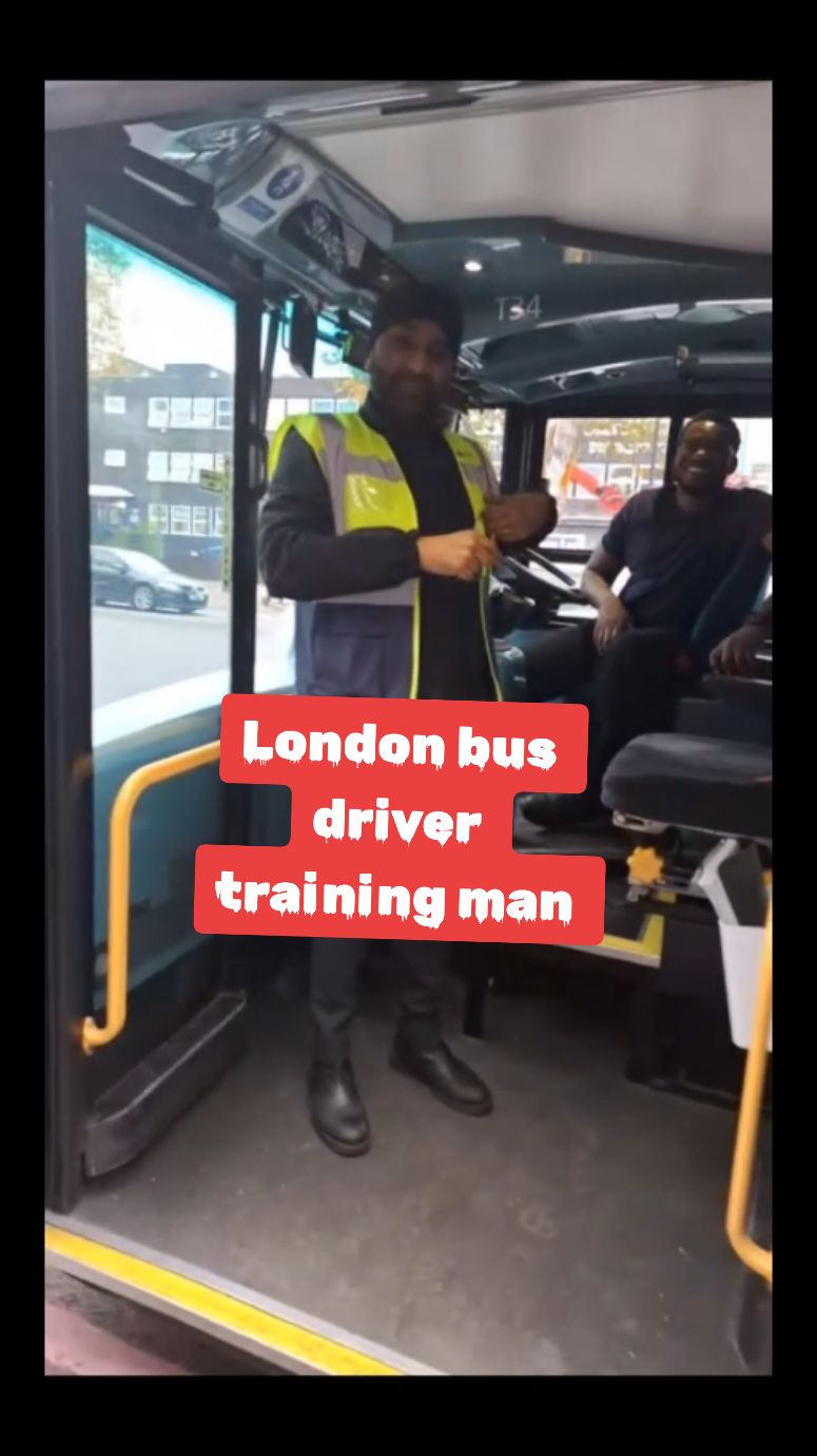 london bus drivers training #londonbusdriver #busdriver #busdriverlife #stamfordhill  #busdriversoftiktok #zonjy 