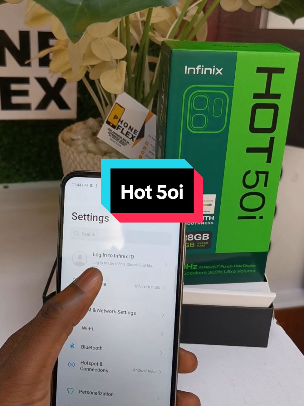 Infinix Hot 50i 4G ksh.13,199 RAM: 6GB Internal Memory: 128GB OS: Android 14, XOS 14.5 Chipset: Mediatek Helio G81 Main Camera: 48MP Front Camera: 8MP Connectivity: 4G, Bluetooth 5.4, Wi-Fi, 3.5mm Jack Battery: 5000mAh, 18W Wired 0780_502_434 / 0741_944_913 located at tumaini house 2nd floor opposite kencom along moi avenue  #phoneflexke @Infinix Kenya #hot50i #hot50series #infinix #kenyantiktok🇰🇪 #android #unboxing #nairobi #fypp #cbd  #viral #android #infinix #nairobitiktokers🇰🇪 