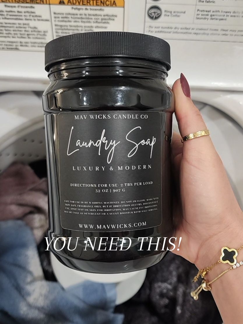 OBSESSED!!GET THIS ASAP. A little goes a long way and its non toxic which I love! so many other scents to choose from but THIS one is amazing 👏 @Mavwicks Fragrances LLC  #detergent #laundry #laundrydetergent #powder #mavwickcandleco #luxurydetergent #luxurysmell #luxuryscent #nontoxic #nontoxichousehold #cleaning #cleanwithme #CleanTok #laundryday #creatersearchingsight #fyp 