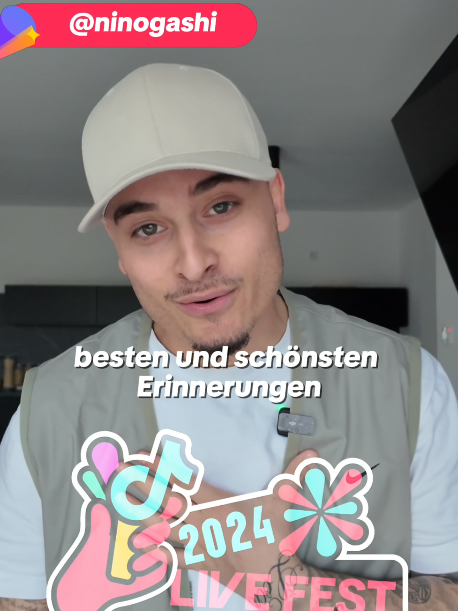 Möchtest du unvergessliche Momente wie @ninogashierleben? 🎉 Melde dich für das #LIVEFest2024 an – Link in der Bio!