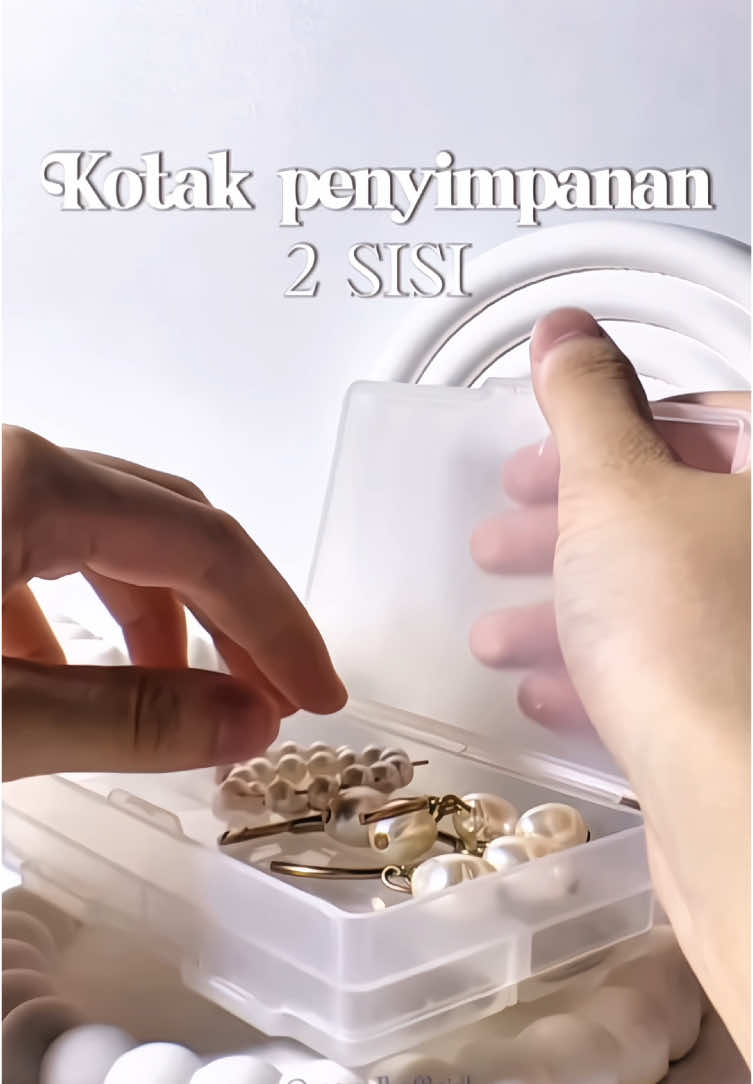 Tempat penyimpanan multifungsi ada 2 sisi?! Bahan nya berkualitas dan cocok dibawa travel 😍 #travel #tips #viral #fyp #storagebox 