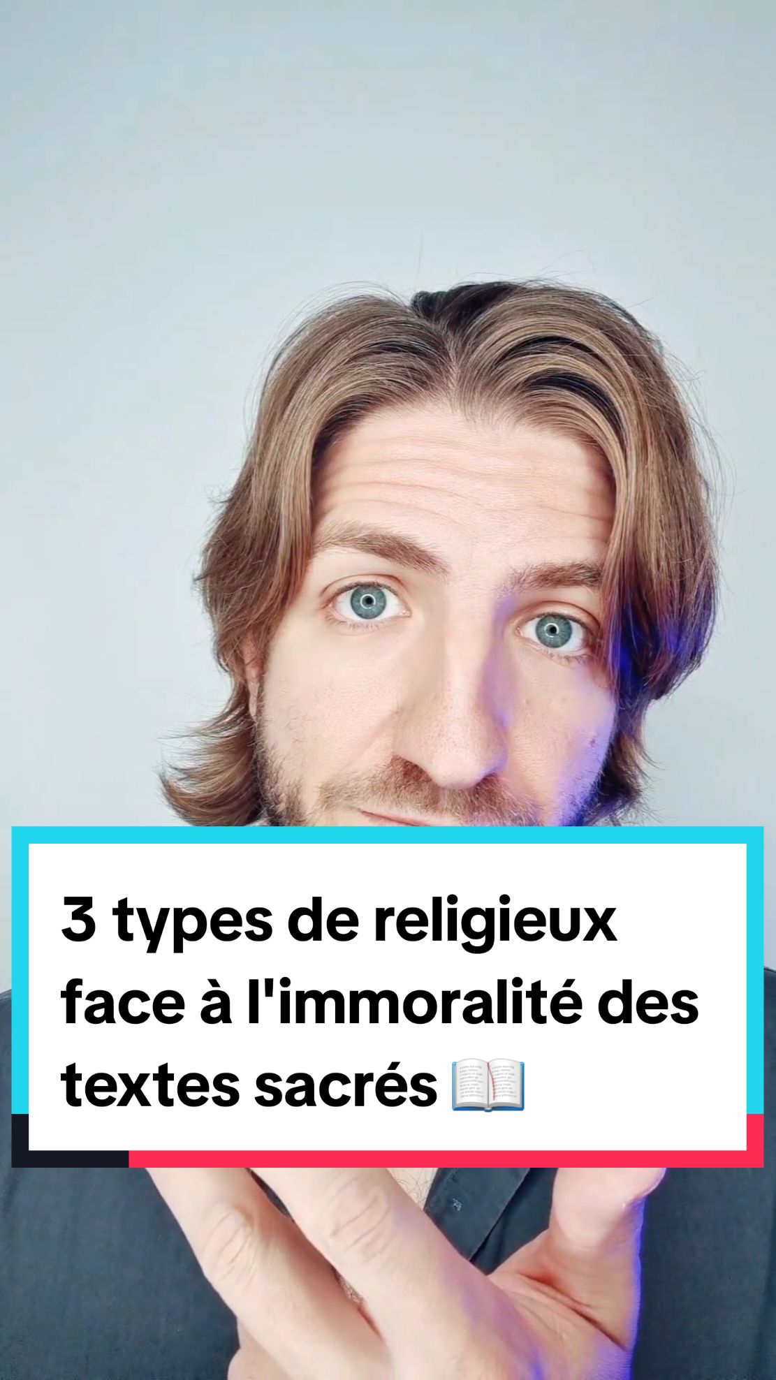 3 types de religieux face à l'immoralité des textes sacrés 📖 #theoriedubonheur #religion #dieu #discrimination #oppression #superstition #deni #ethique #morale #logique