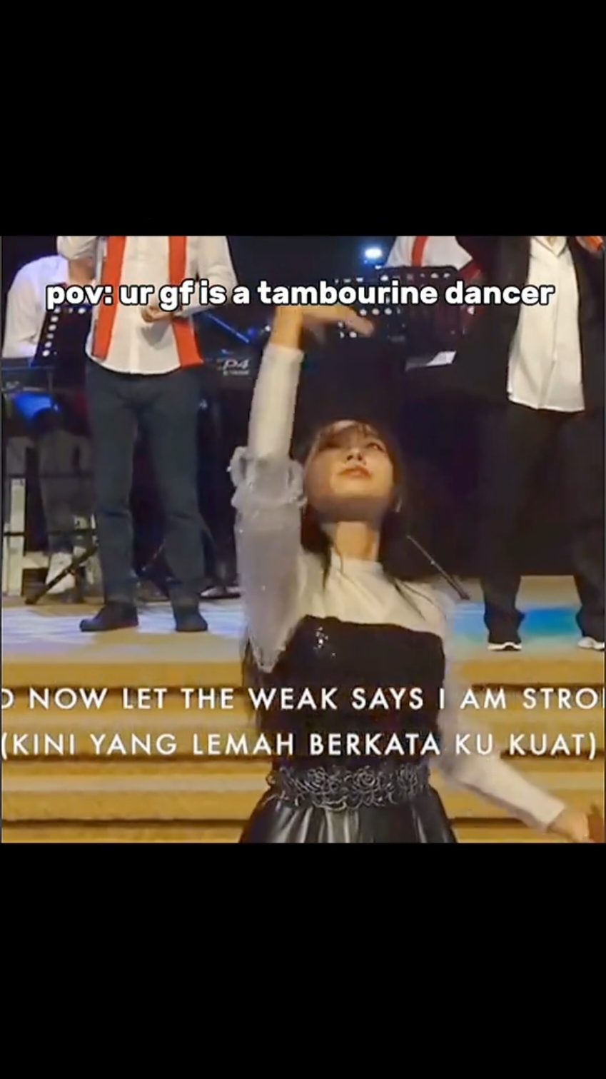 —pov: ur gf is a tambourine dancer?! #CapCut #tambourine #fyp #fypツ