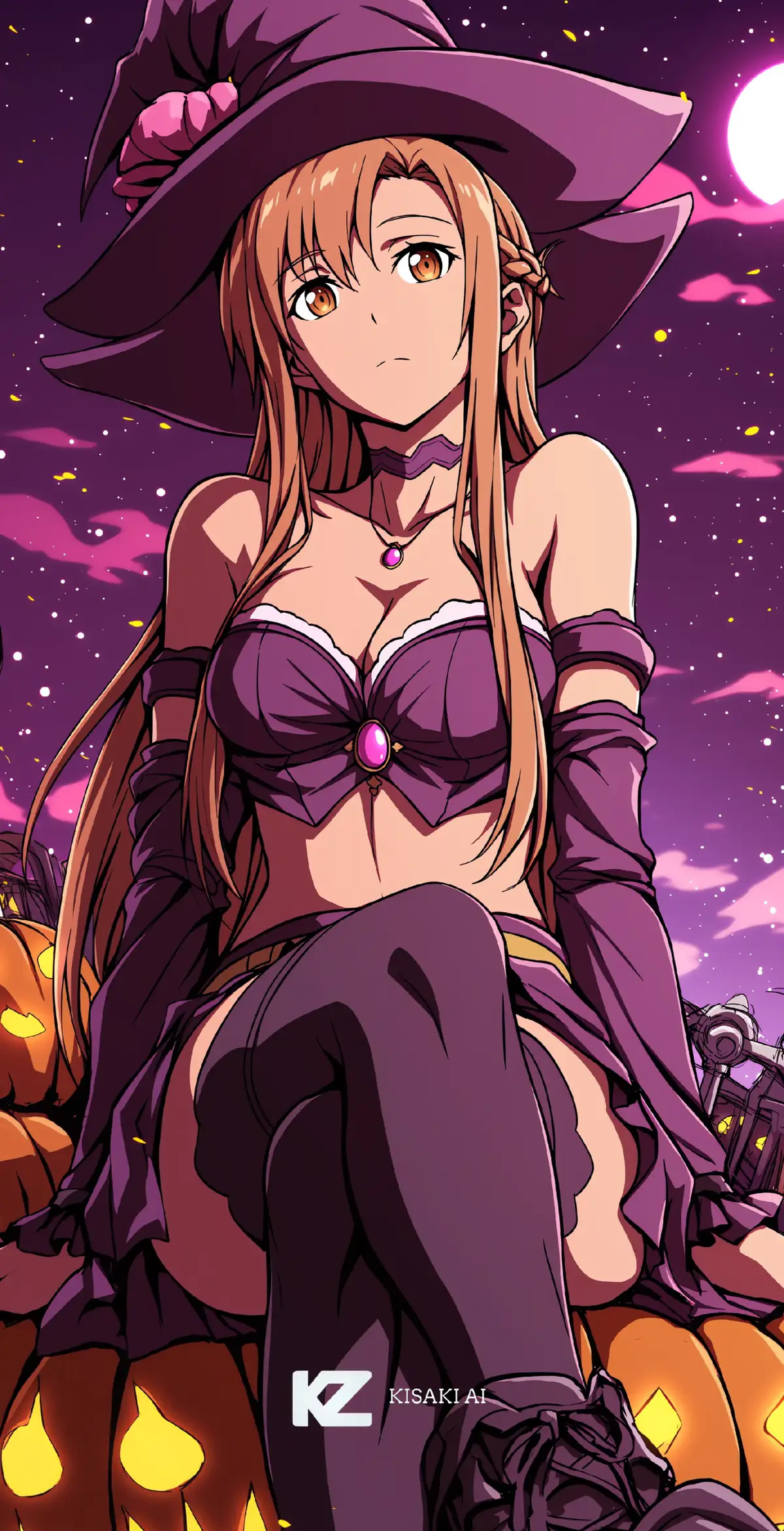 #halloweenanime #cc   #asuna   #asuka  #rangiku  #yoruichi  #rukia  #marinkitagaw  #maisakurajima  #ochacouraraka  #saber 