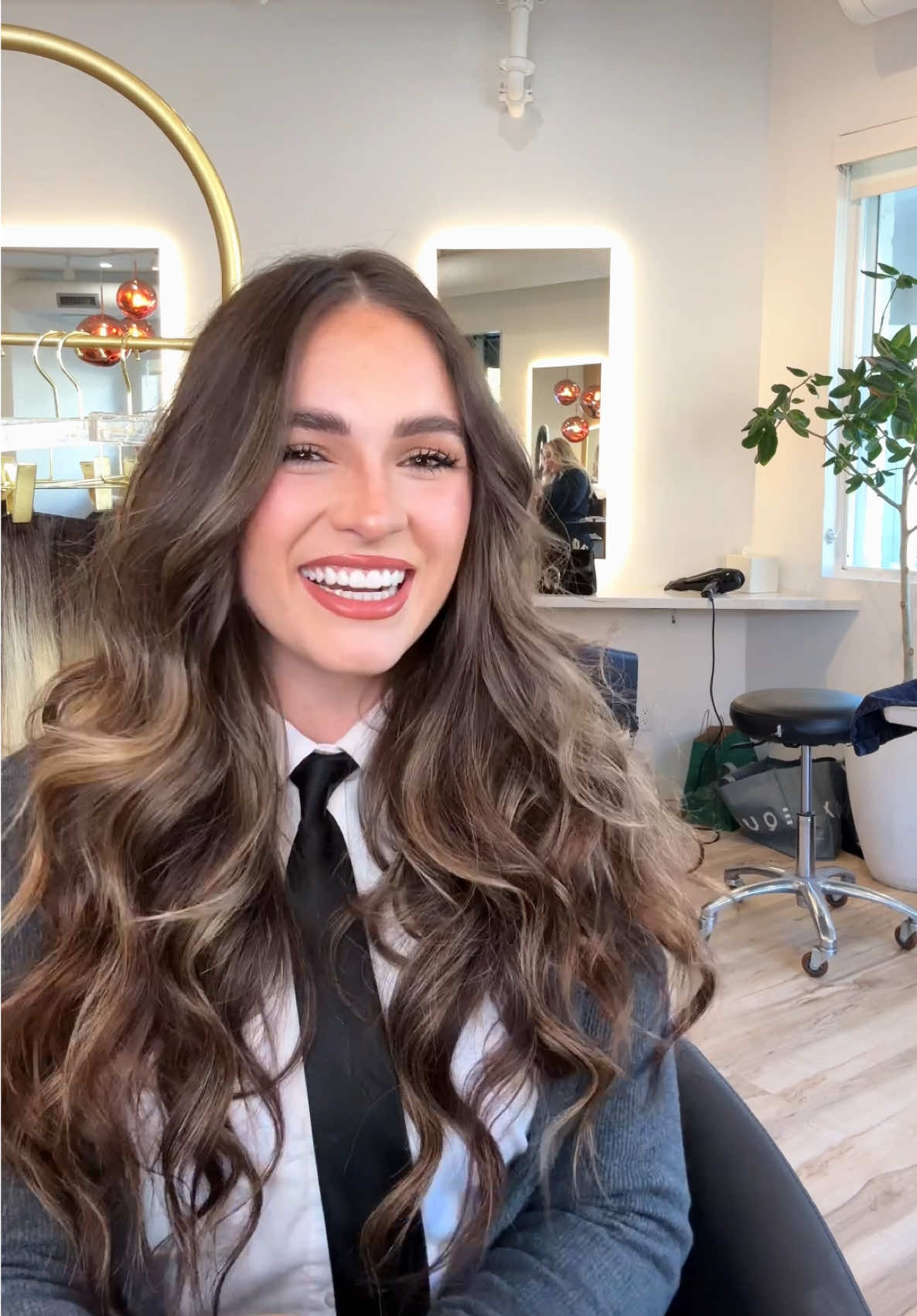obsessed with the result 🤤😩 @Kacey Welch  #hairtok #hairtutorial #extensions #hairtransformation #fyp 