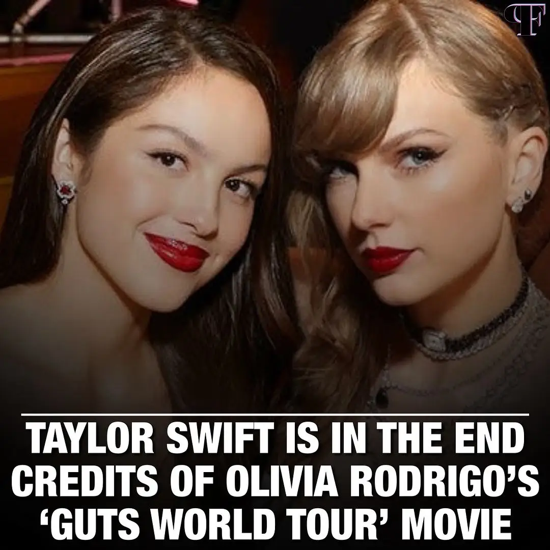 #TaylorSwift is in the end credits of #OliviaRodrigo’s ‘GUTS WORLD TOUR’ movie. #popculturenews #popculture #celebritynews #celebritynewsdaily #celebritytiktok #popnews #pop #music #film #movies #actors #singers #hollywood #celebnews #celebnewsdaily #celebnewstiktok #celebrityfashion #celebfashion #popculturepopmusic #popupdates #musicnews #celebritygossip #TikTokTrends #popcultureupdates #musicupdates #entertainmentnews #popculturebuzz #musicpopupdates #tour #musicconcerts #concerts #popstar #popgirls #mainpopgirls #mainpopgirlie #popgirlie #swifties #livies #carpenters #sabrinacarpenter 