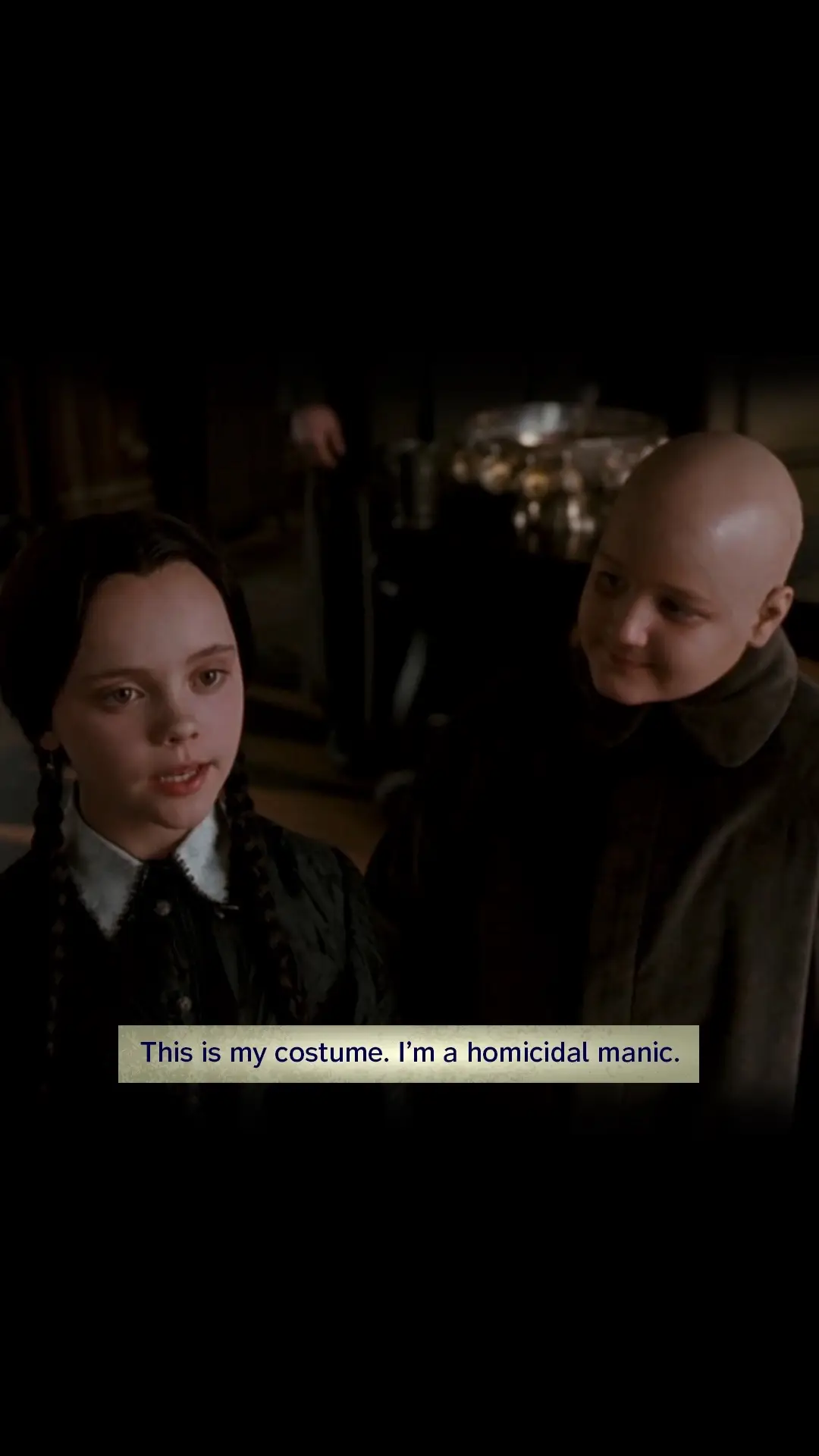 Wednesday knew who she was from a young age #TheAddamsFamily #WednesdayAddams Stream The Addams Family and Addams Family Values on #ParamountPlus.