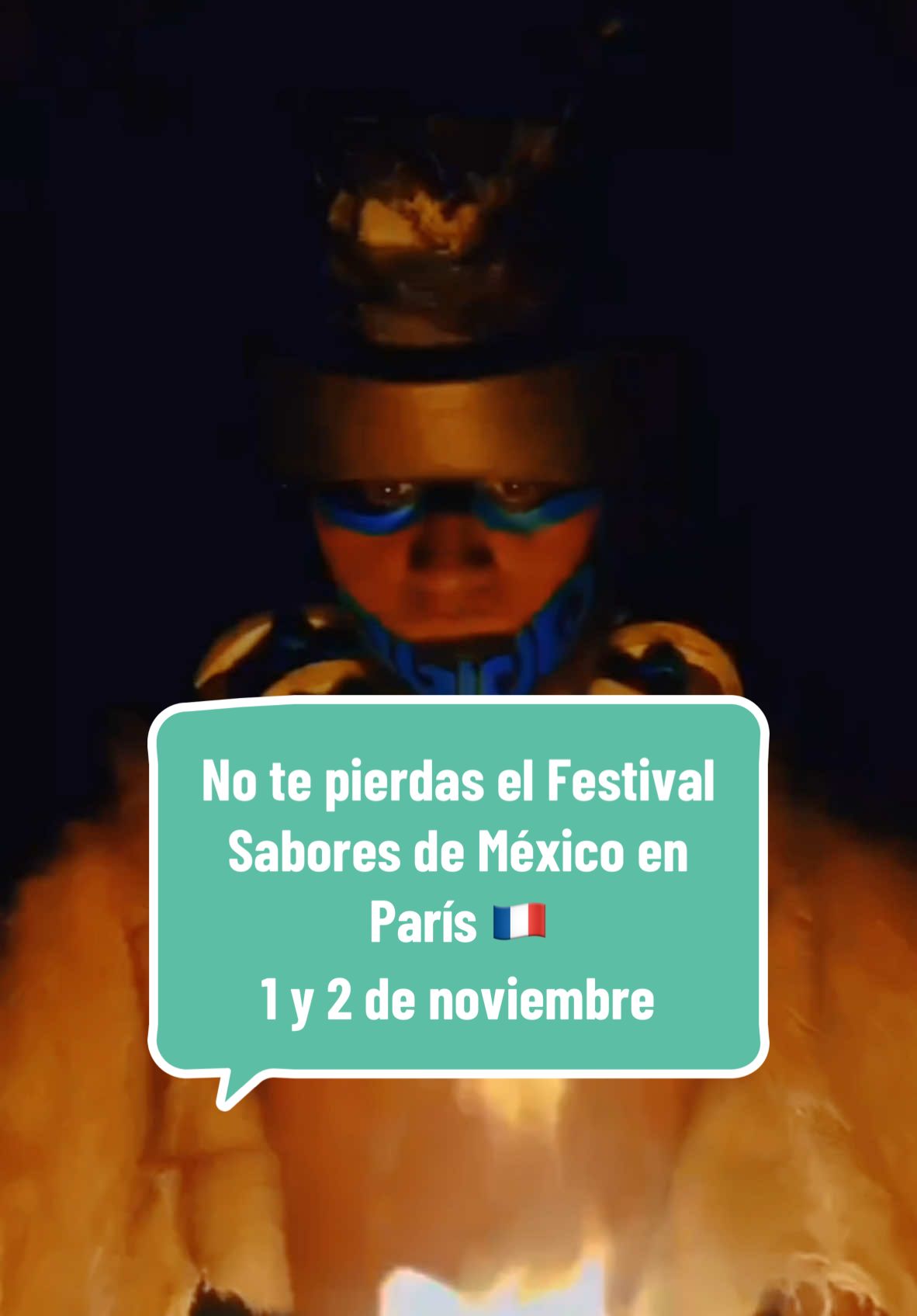 ¡Ha llegado el momento! ¡Nos vemos los días 1 y 2 de noviembre en La Palmeraie en #París! Compra tus boletos para el Festiva Sabores de México en nuestro sitio web oficial. #MexicanosEnParís #MéxicoesSabor