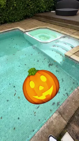 Happy halloween 🎃 another close down and winter cover installation! #thep00lguy #hollayaboy #satisfying #swimmingpool 