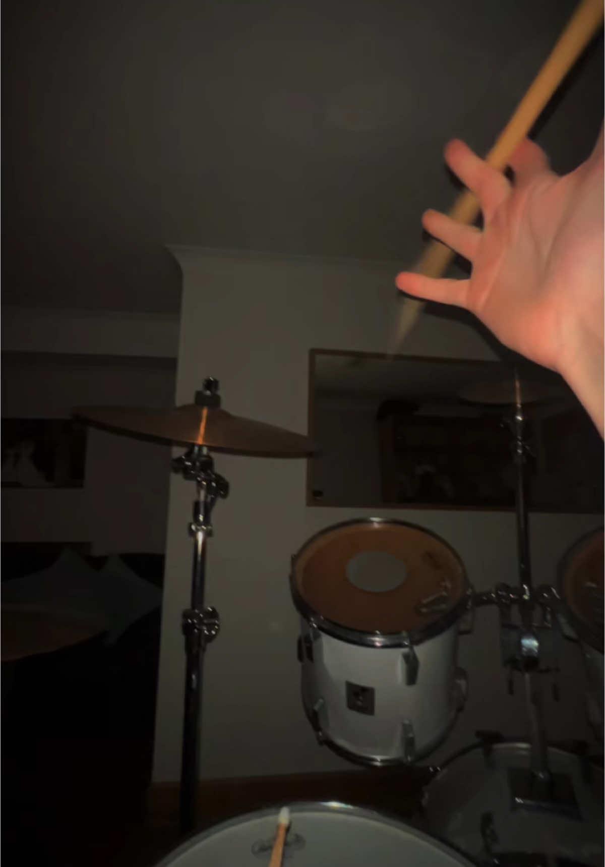 Die with a smile - lady Gaga, Bruno Mars #pov #drums #diewithasmile #fyp 