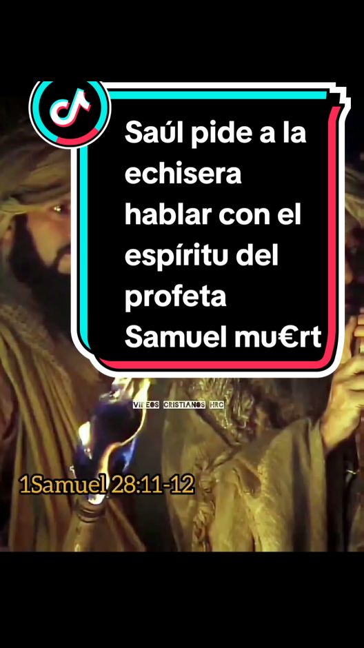 Respuesta a @_dhalya Saúl pide hablar con es espíritu del profeta Samuel #videoscristisnos #saul #reydavid #videoviral #diosesmipastor #tiktokcristianos 