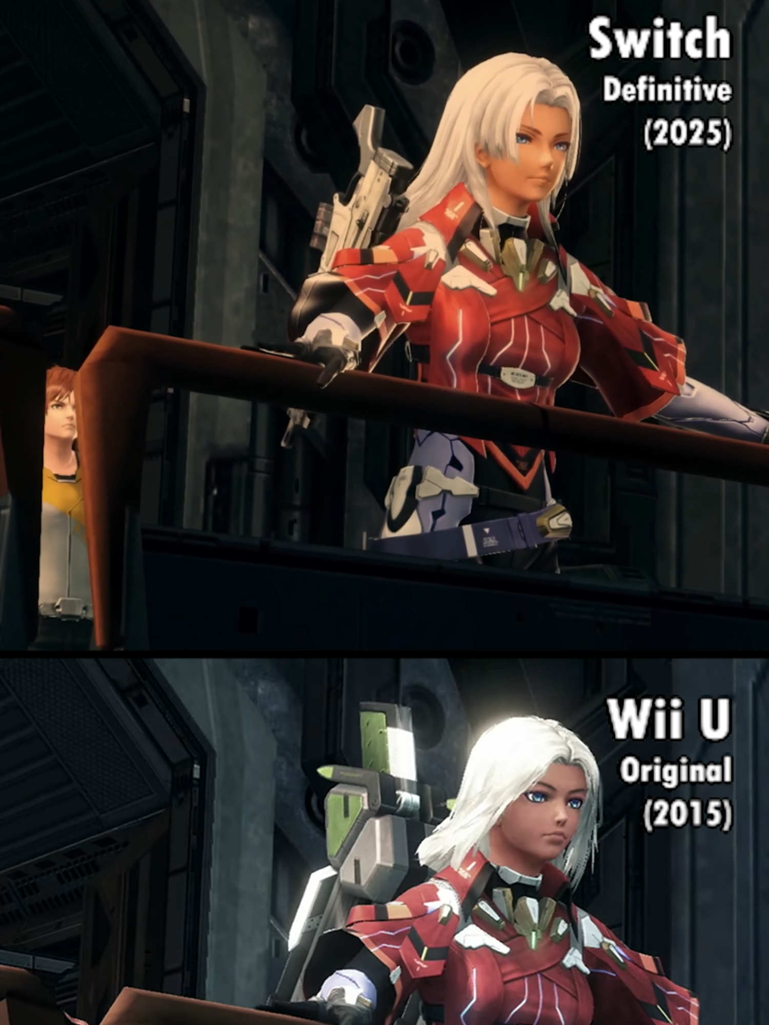 Xenoblade Chronicles X Definitive Edition | Wii U (2015) vs. Nintendo Switch (2025) #nintendoswitch #xenobladechroniclesx