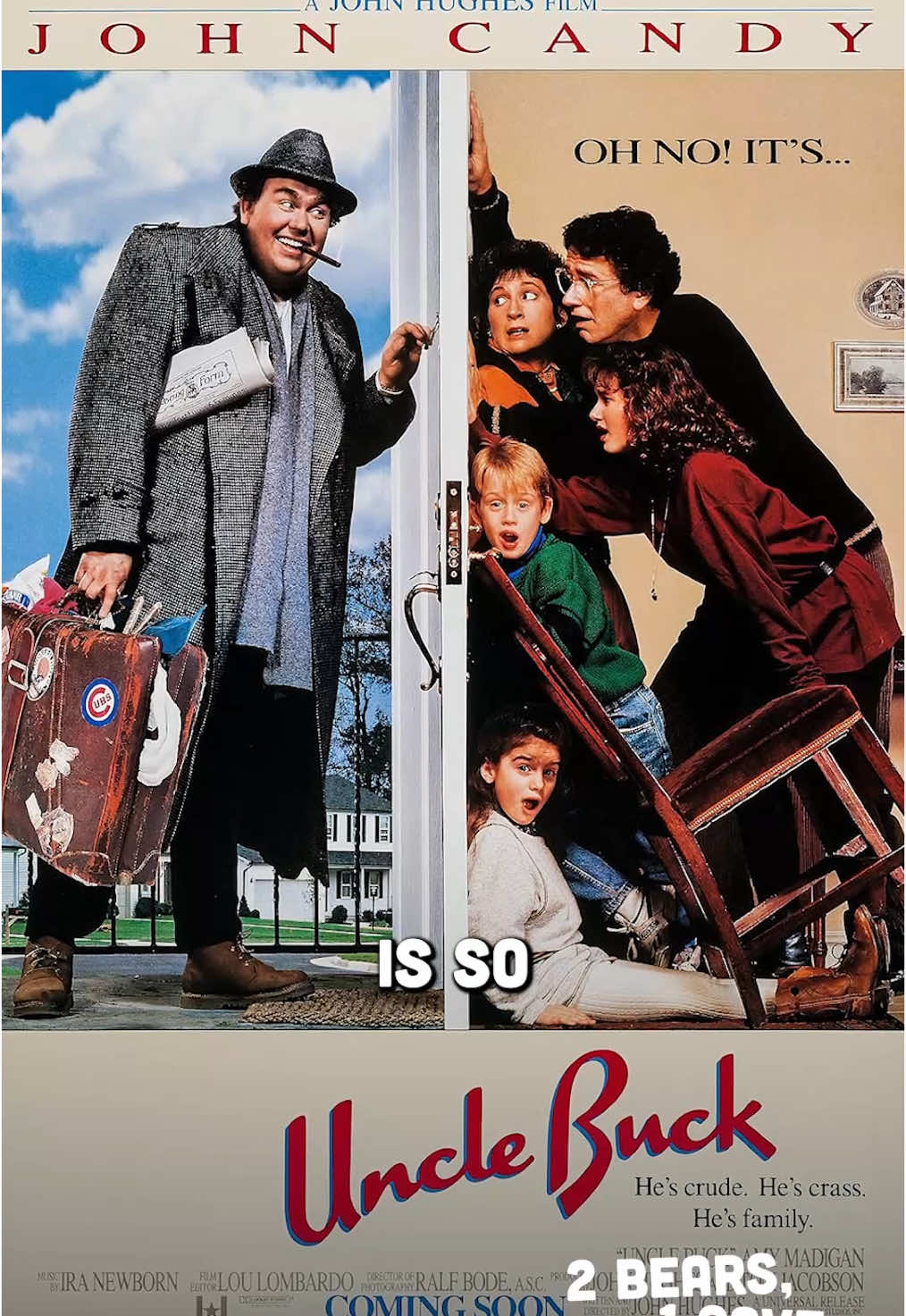 Should @Stavros Halkias play Uncle Buck in an Uncle Buck remake? Ep. 260 #2bears1cave #2bears1cavepodcast #comedypodcast #comedians #unclebuck 