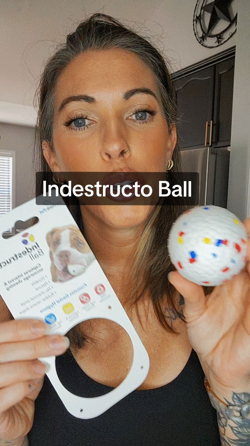 Indestructo Ball is great for oral hygiene, its natural, & 100% recyclable. #pettoys #pettok #petlover #pettoy #falldealsforyou #tiktokshopblackfriday #tiktokshopcybermonday #tiktokshopholidayhaul 