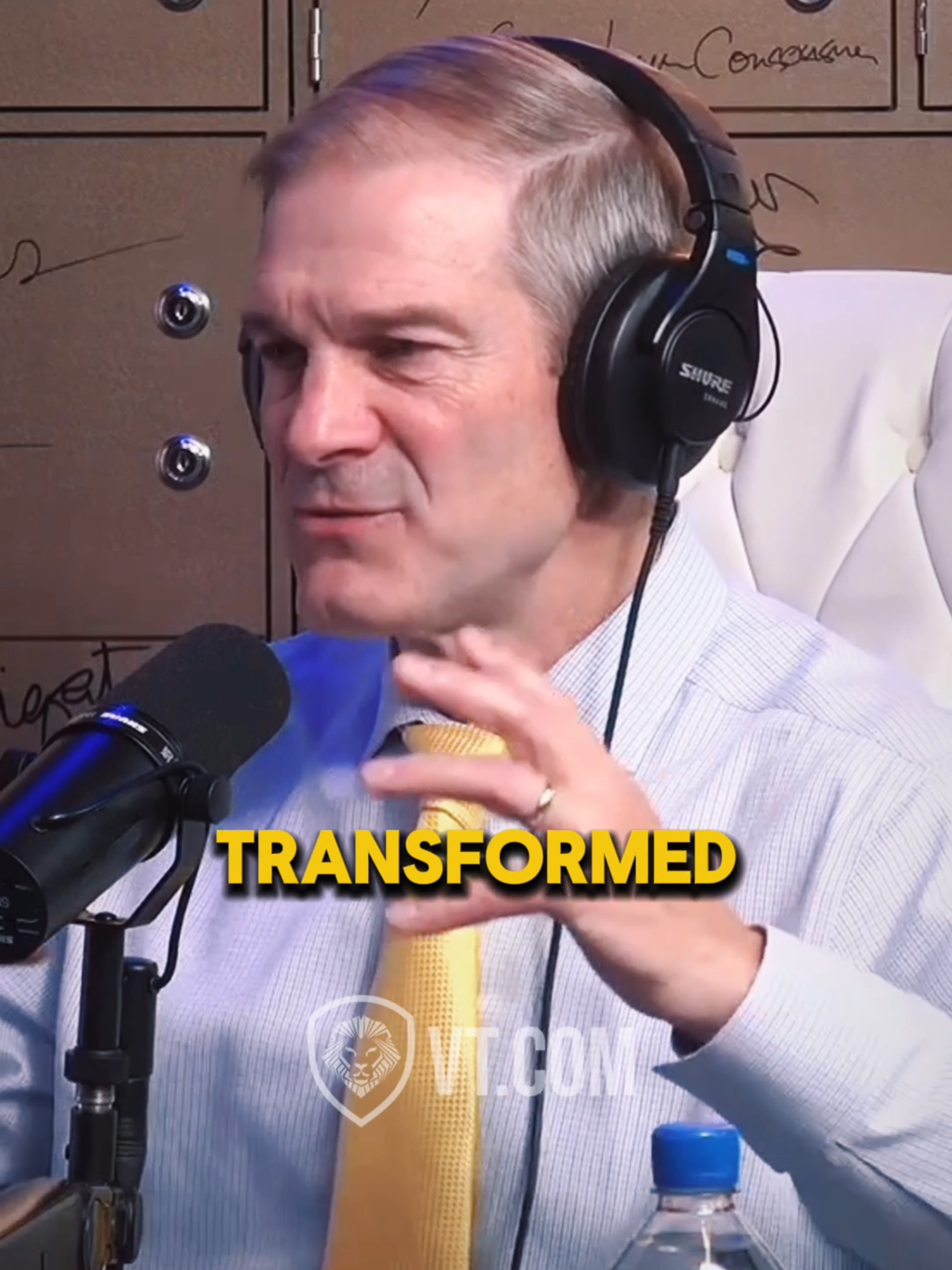 Jim Jordan is more powerful in his eyes.