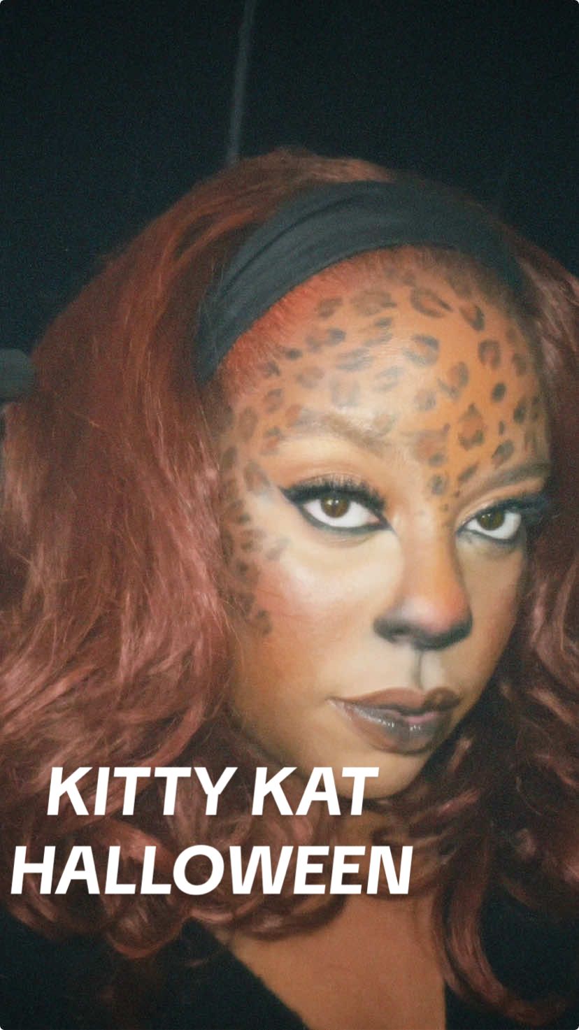 🐆🖤🎃 #halloweencostume #leopardprint #makeup #Halloween #halloweenmakeup #Halloween2024