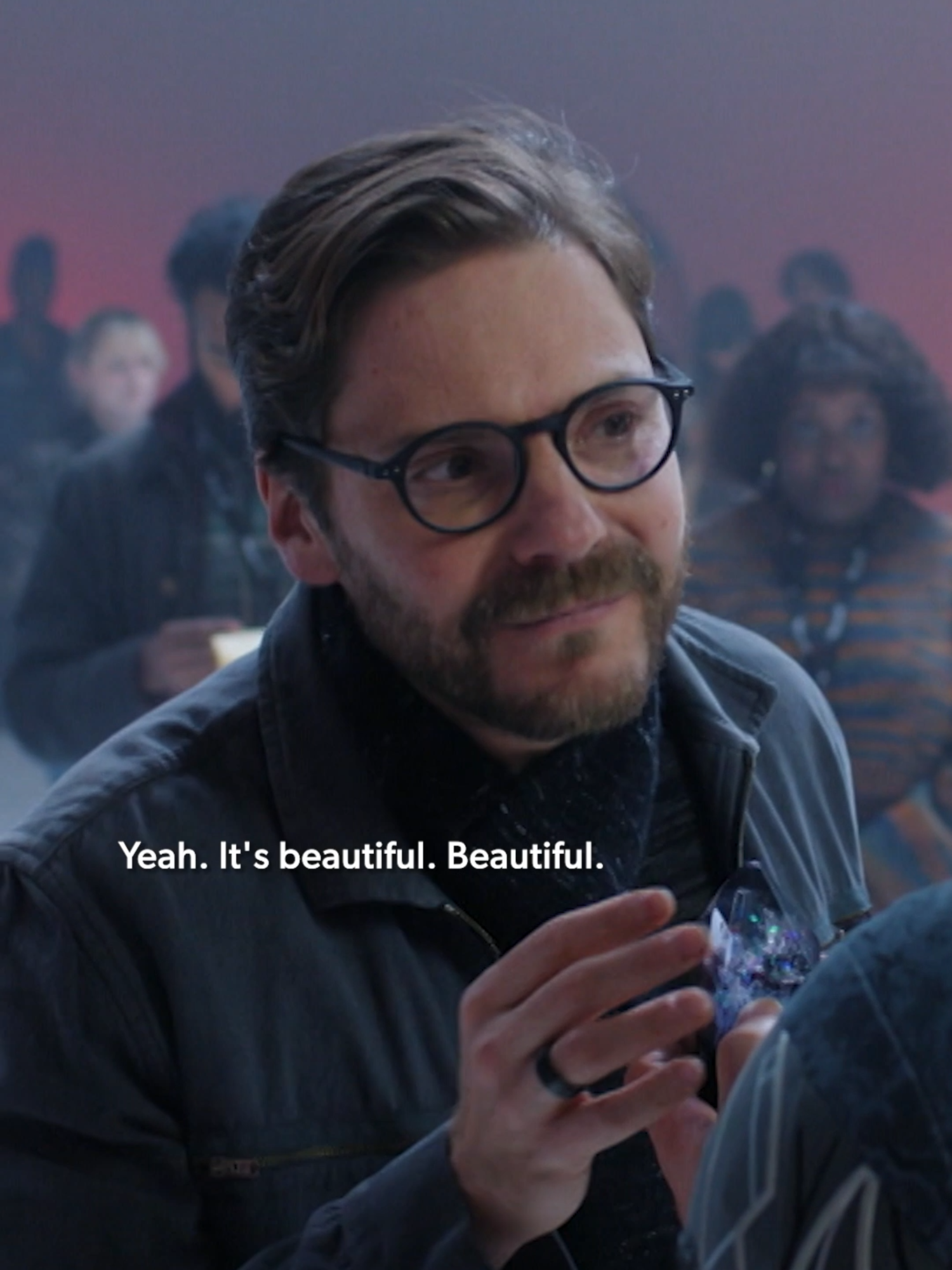 The reality crystal. #thefranchise #franchise #franchiseseries #moviefranchise #tvclips #tvseries #tvshow #himeshpatel #ayacash#jessicahynes #isaacpowell #danielbruhl #richardegrant