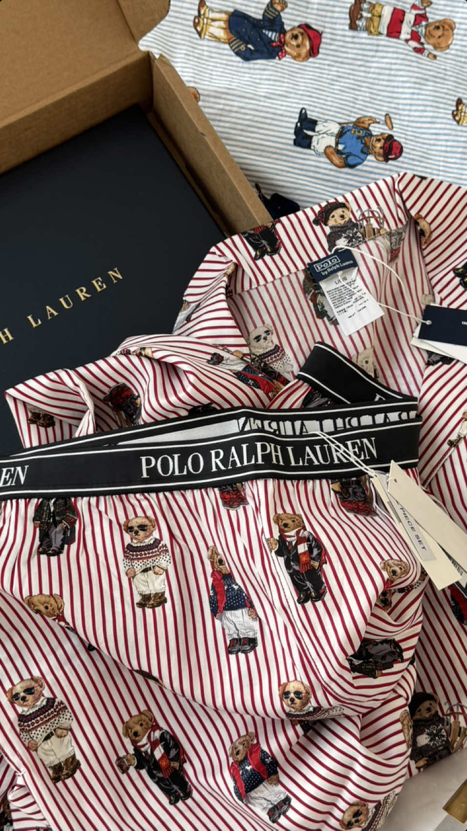 New pj🧸 #poloralphlauren #ralphlauren #christmas 