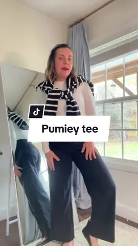 Looking for the perfect basic white crew neck tee? @PUMIEY has you covered with their ultra-soft, stretchy fabric that's not see-through. Ideal for all your fall outings! #Pumiey #BasicTee #FallFashion #SoftAndStretchy #WardrobeEssentials #FashionFinds #ComfortableStyle #pumieytops 