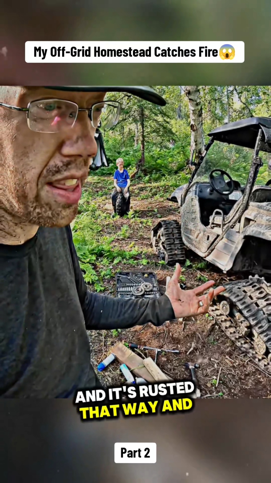 My Off Grid Homestead Catches Fire #outdoor #Outdoors #outdoorcooking #camping #camp #cooking #cook #survival #survivalskills #survive #bushcraft #alaska 