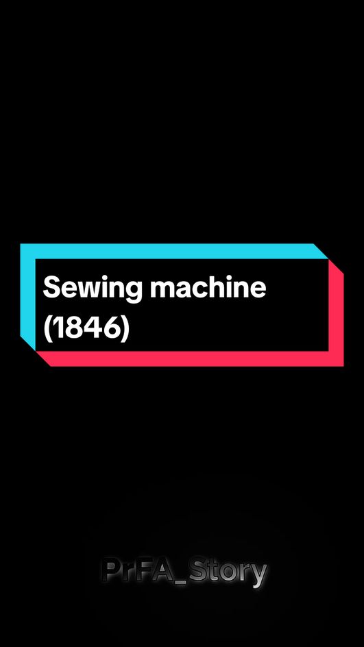 (1846)Elias Howe invented the first practical sewing machine. Born in Spencer, Massachusetts, he spent his childhood and early adult years in Massachusetts. He became a skilled machinist, apprenticing in a textile factory and then for a master mechanic.#machine #tailormade #industry #FORYO #yourpage_foryupage 