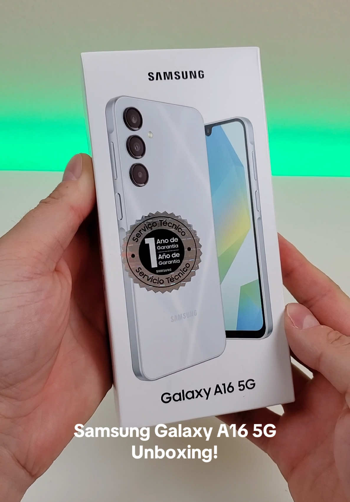 Samsung Galaxy A16 5G Unboxing! #samsung #galaxya165g #tech #smartphone  🖥️ 6.7” 1080p Super AMOLED display 🔄 90Hz refresh rate 🏎️ Exynos 1330 or MediaTek Dimensity 6300 💽 128GB internal storage 🐏 6GB RAM 🤳 13MP selfie camera 📸 50MP main camera ⛰️ 5MP ultra-wide camera 🐜 2MP macro camera 🎥 1080p video for rear 🔋 5000mAh battery ⚡ 25W fast charging ☝️ Side-mounted fingerprint sensor 🤖 Android 14 (6 updates included)