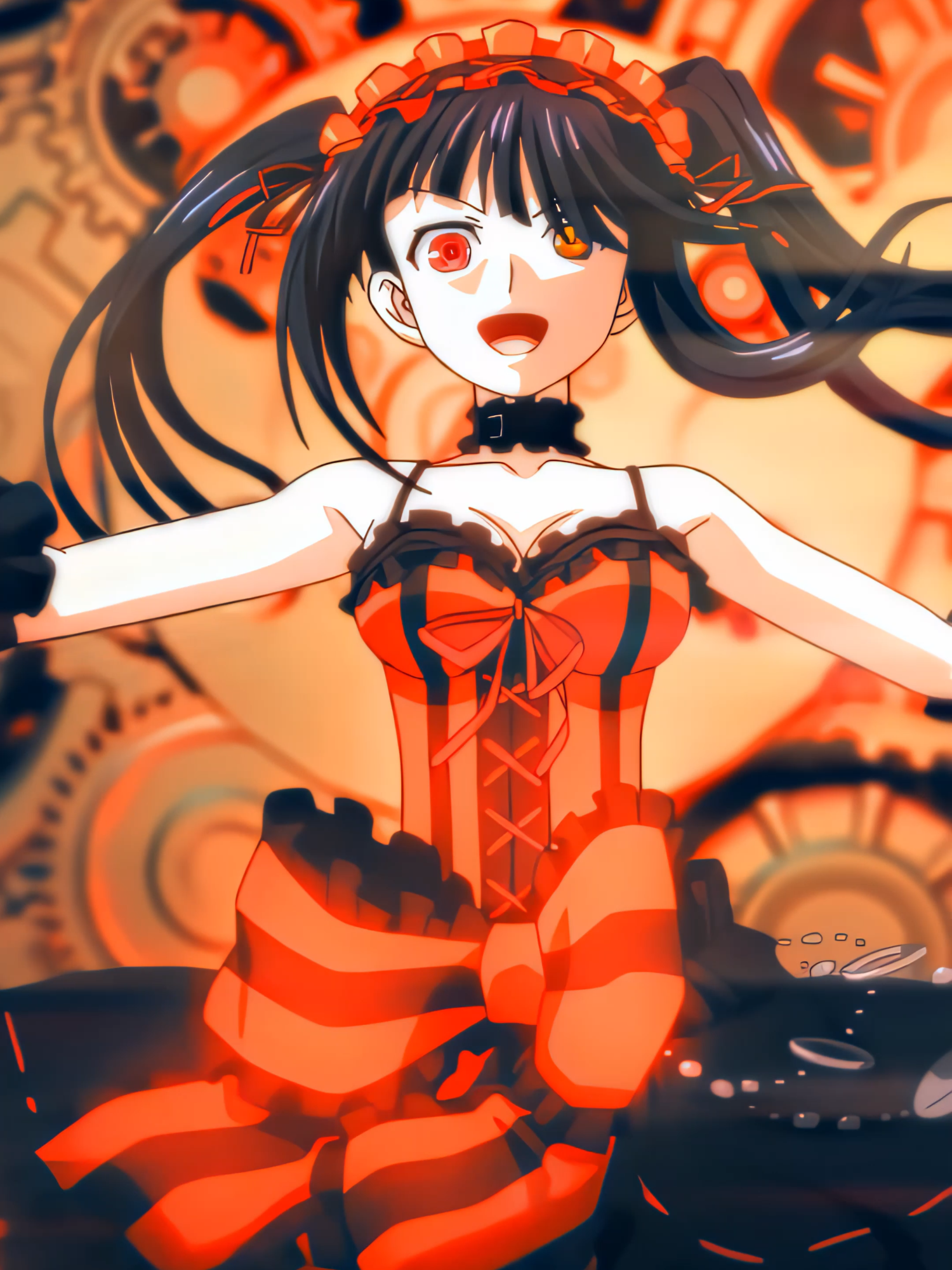 kurumi supreme waifu? 🔥 #kurumitokisaki #datealive #アニメ #animeedit #noraacs_ #daasq #axisqd