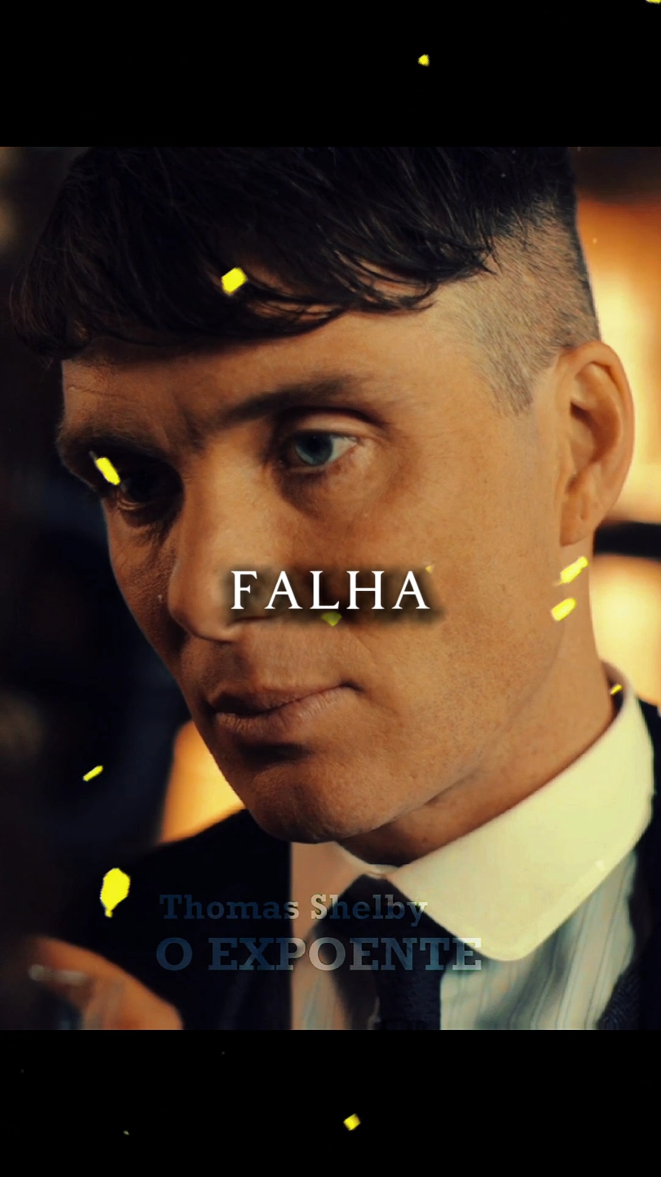 Você pode fazer mil coisas boas, mas nunca vão esquecer a sua falha #thomasshelby #reflexão 