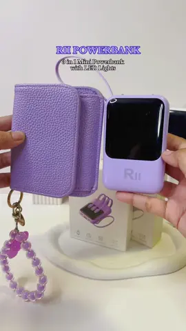 Must have powerbank! Very cutesy and very handy! RII POWERBANK 10,000 mAh 🥰❤️ #riipowerbank #powerbankmini #powerbank 