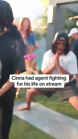 Cinna had agent fighting for his life on stream #agent00 