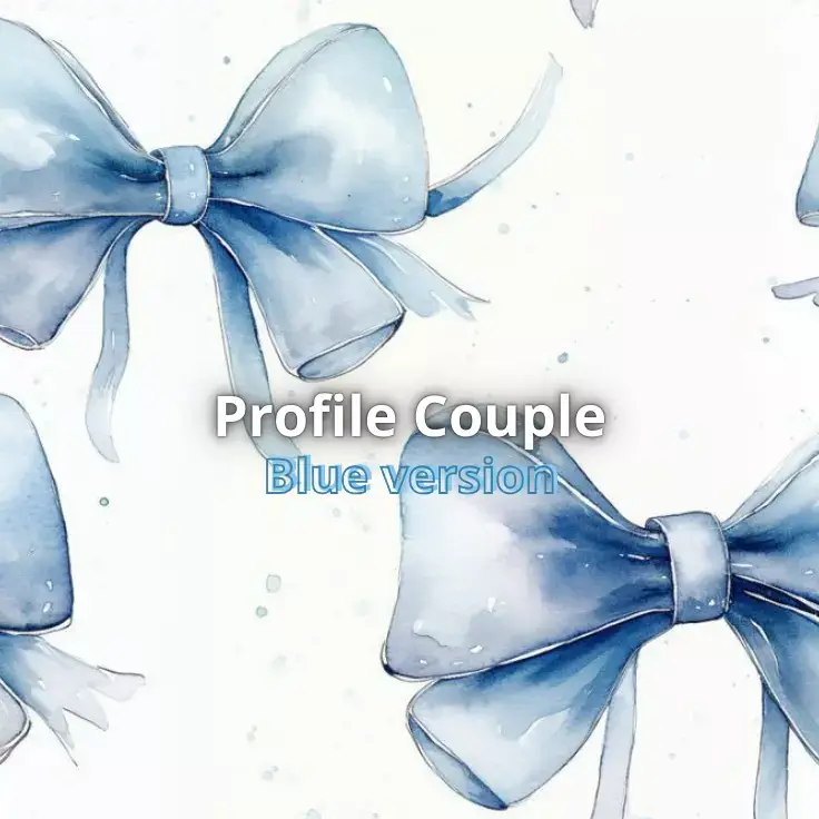 #pfp #profilecouple #coupleprofile #pfpideas #pfpcouple #pinterest #foryoupage #fyp #blue #pfpblue