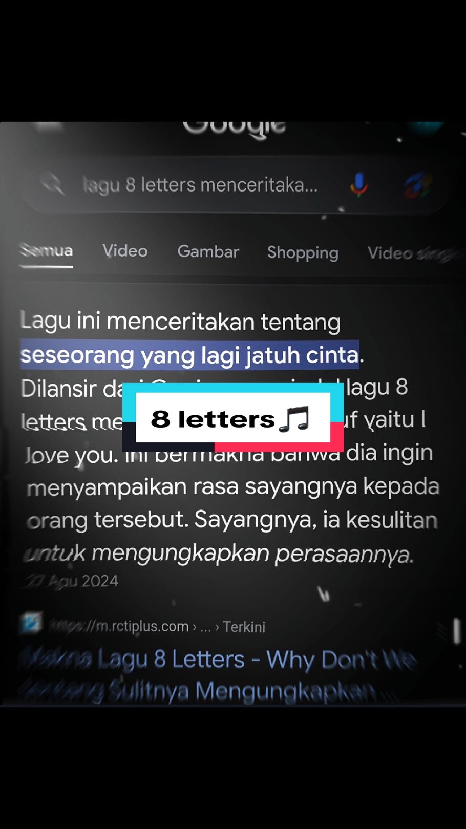 kok jadi keinget pertamakali suka sama dia ya🙂 #lyrics #liriklagu #8letters #makna #lagu #sad #galau #fyp #fypシ #lirikterjemahan 