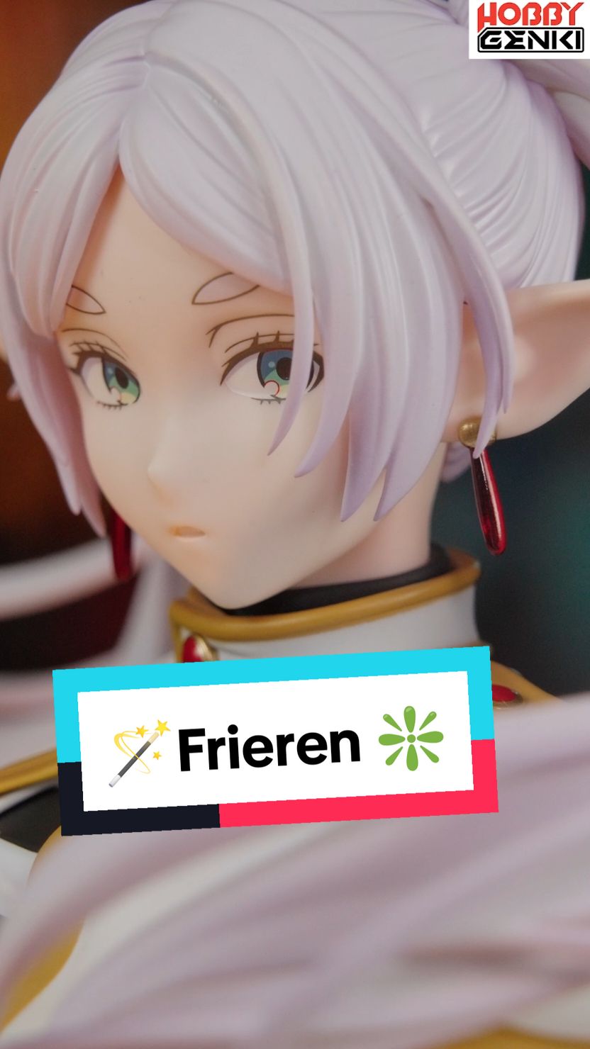 DX Unboxing Frieren🪄: Beyond Journey's End This Frieren scale figure is a beauty!  From the flower to the way the material has been worked. Breathtaking! Now available at Hobby Genki!  bit.ly/3STUiS3 #frieren 