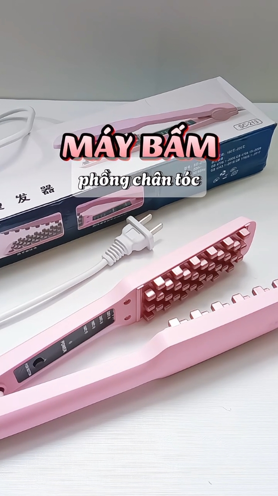 Máy bấm phồng chân tóc a.n toàn h.iệu quả #maybamphongchantoc #maybamtoc #maydapphongchantoc #lamdep #goccuaphuongg #xh 