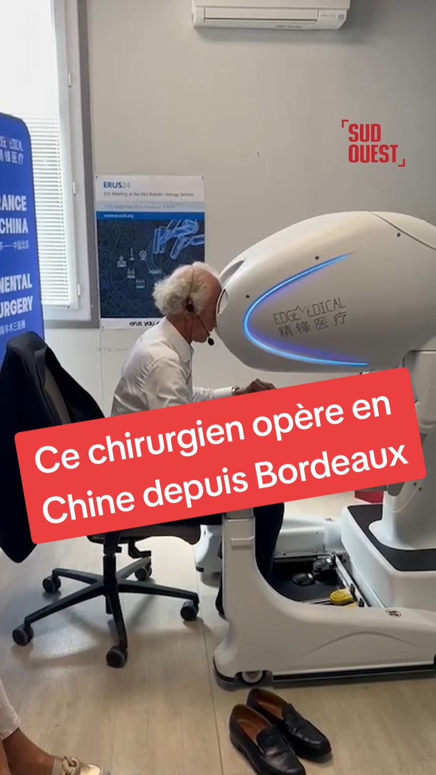 🩻🦾En septembre dernier, le Dr Richard Gaston a révolutionné la science. À l’aide de robots interposés, il est parvenu à opérer un patient situé à plus de 8 000 kilomètres, dans un hôpital de Pékin. Un pas de géant pour le domaine chirurgical. #chirurgie #robot #richardgaston #bordeaux #pekin #sinformersurtiktok #apprendresurtiktok 