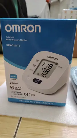 Máy đo huyết áp HEM-7141T1 sản phẩm cần thiết cho mọi nhà. Sản phẩm bảo hành 5 năm,có kết nối bluetooth, có thể sử dụng pin tiện lợi  #maydohuyetap #omron #xh#suckhoe 
