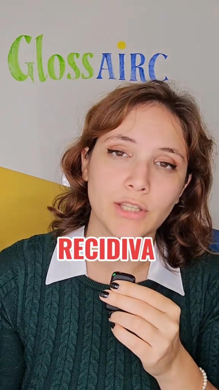 ❌ POV: credevi di aver sconfitto una m4latt1a, ma ritorna 🔍 Che cosa significa quando una m4latt1a è recidiva? Una m4latt1a che si ripresenta può essere spaventosa, ma la ricerca non si ferma e nemmeno noi. 👊 🎗️💪 #imparaconairc #glossairc #ConoscerePerPrevenire #fyp #Consapevolezza #perte #imparacontiktok #POV #CapCut 