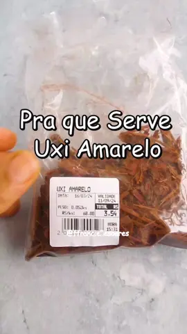 SIGA @ffranciellesoares para mais receitas e CURTE esse vídeo ❤️ se gostar me conta nos comentários e compartilha com os amigos pra me ajudar - não esquece de SALVAR pra acessar depois  Conhecido como amigo das mulheres, o uxi amarelo é antibiótico natural, Ajuda a controlar diabetes, Tratar infecção urinária, Infeção intestinal, Combate candidíase, Miomas, Trata endometriose, Ajuda no emagrecimento porque melhora a retenção de líquido Ajuda a tratar intestino preso, Diminui o colesterol porque trata gordura no fígado, Tem ação anti-flamatória Analgésico Ação fungicida. Para o chá: 500ml de água filtrada + 3g (ou 1 colher de sopa de uxi amarelo) 3 minutos cozinhar depois que a água ferver Mulheres que estejam tentando engravidar e gestantes NÃO DEVEM TOMAR O CHÁ Consulte sempre o seu médico* Modo de preparo: Acompanhe o passo a passo no vídeo #uxiamarelo #saude #mulher  #cha  #receitas 