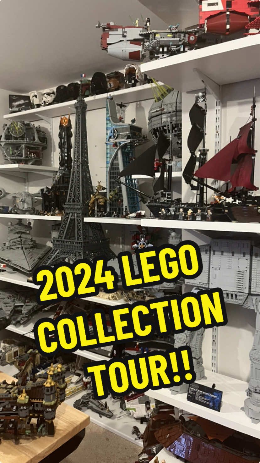 Hey guys!! So this is my fully updated end of 2024 Lego collection. I know we still have 2 months left of 2024 but I will ( hopefully 😂 ) not be buying any more sets for this year ( trying to save some money haha ) but i do hope that u guys enjoy ❤️ #lego #legocollector #legocollection #starwars #marvel #piratesofthecaribbean #twitch #legostarwars 