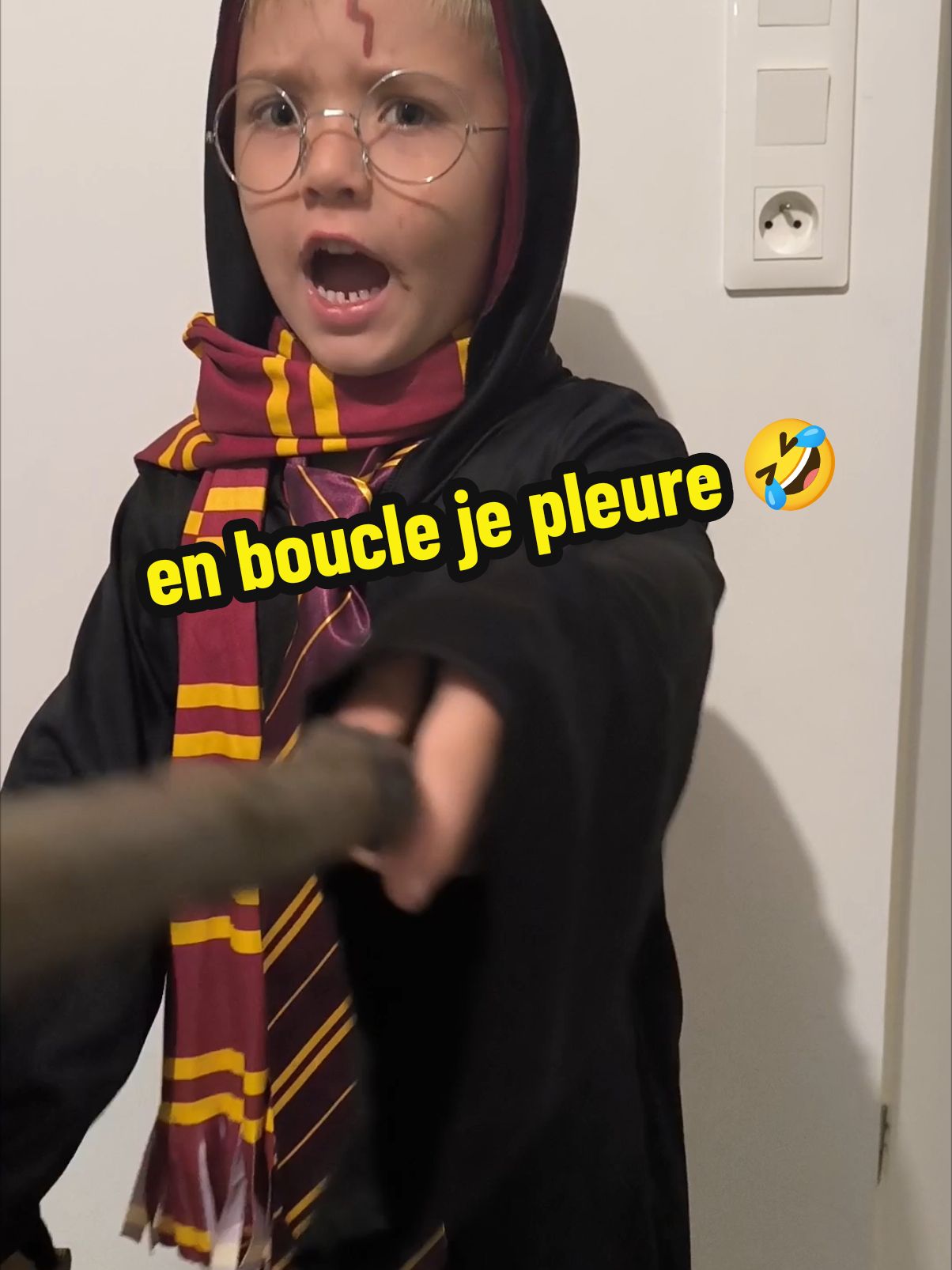 trop à fond dans son personnage 🎃🤣