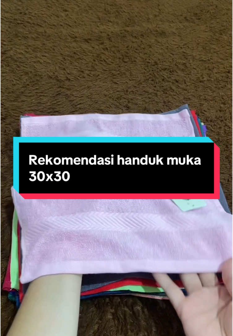 Bahan tebal menyerap keringat dengan baik ukuran 30x30 dapat 3 pcs #handukwajah #handukkecil #handukmuka 