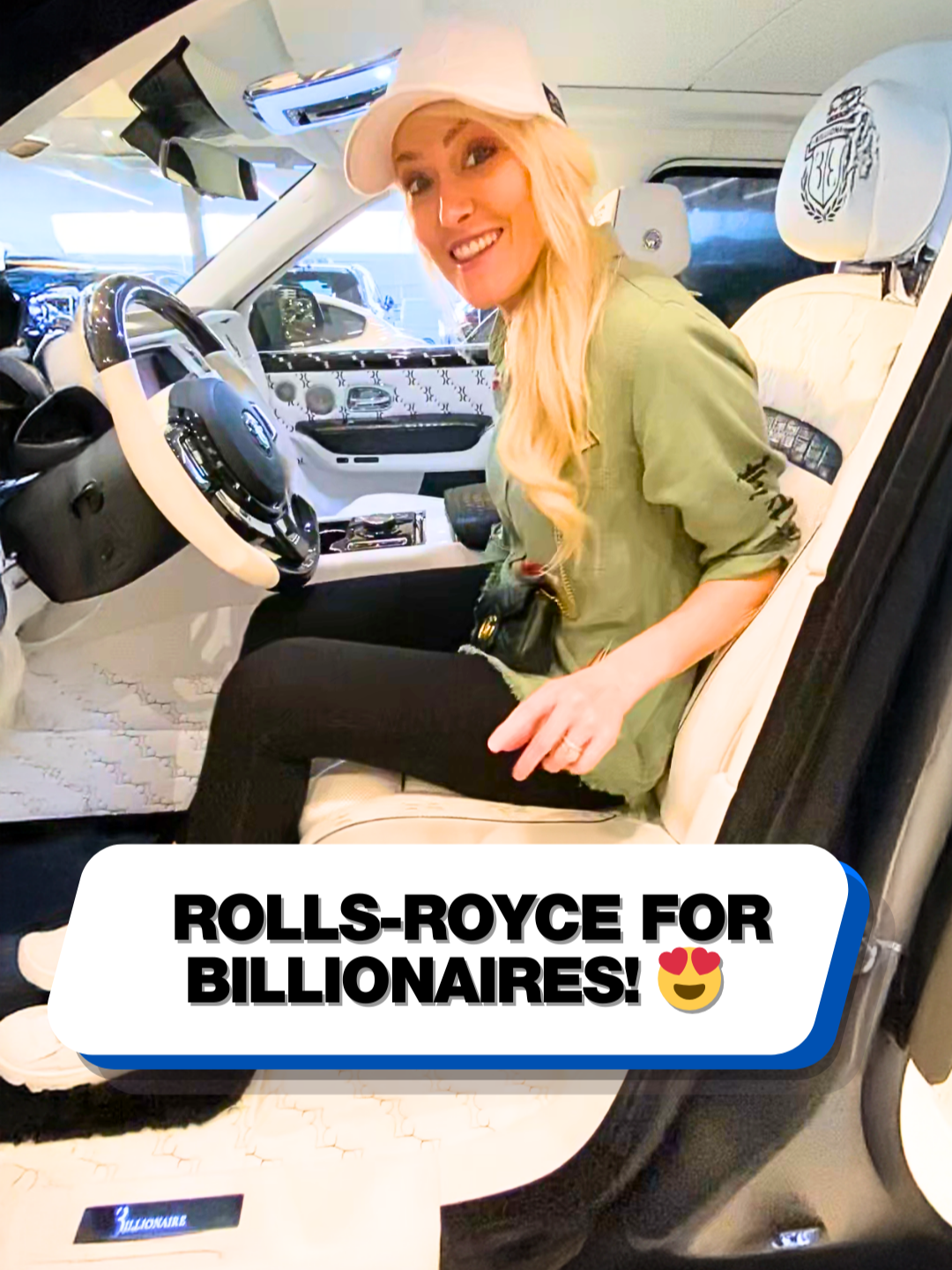 This is the only Billionaire Edition Rolls Royce in the world! 😍 #rollsroyce #rollsroycecullinan #billionaires #rolls #luxury #luxurycars #cartok #luxurylife #billionairelifestyle #customcars #luxurylifestyle #supercarblondie