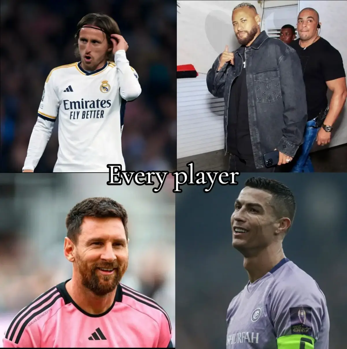 #Modric #neymar #Ronaldo #messi #goats #beautiful #football #viral #fyp