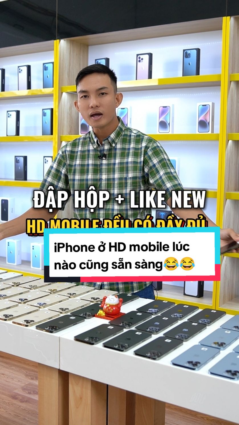 Với HD mobile thì anh em không cần phải sợ thiếu hay hết hàng nha. iPhone lúc nào cũng sẵn sàng cho anh em tha hồ mà chọn lựa. 😎😎 #hdmobile_hcm #hdmobile #Apple #iphone16 #CongNghe #LearnOnTikTok #DienThoai #iphone #iphonetricks #IOS #HDmobile 