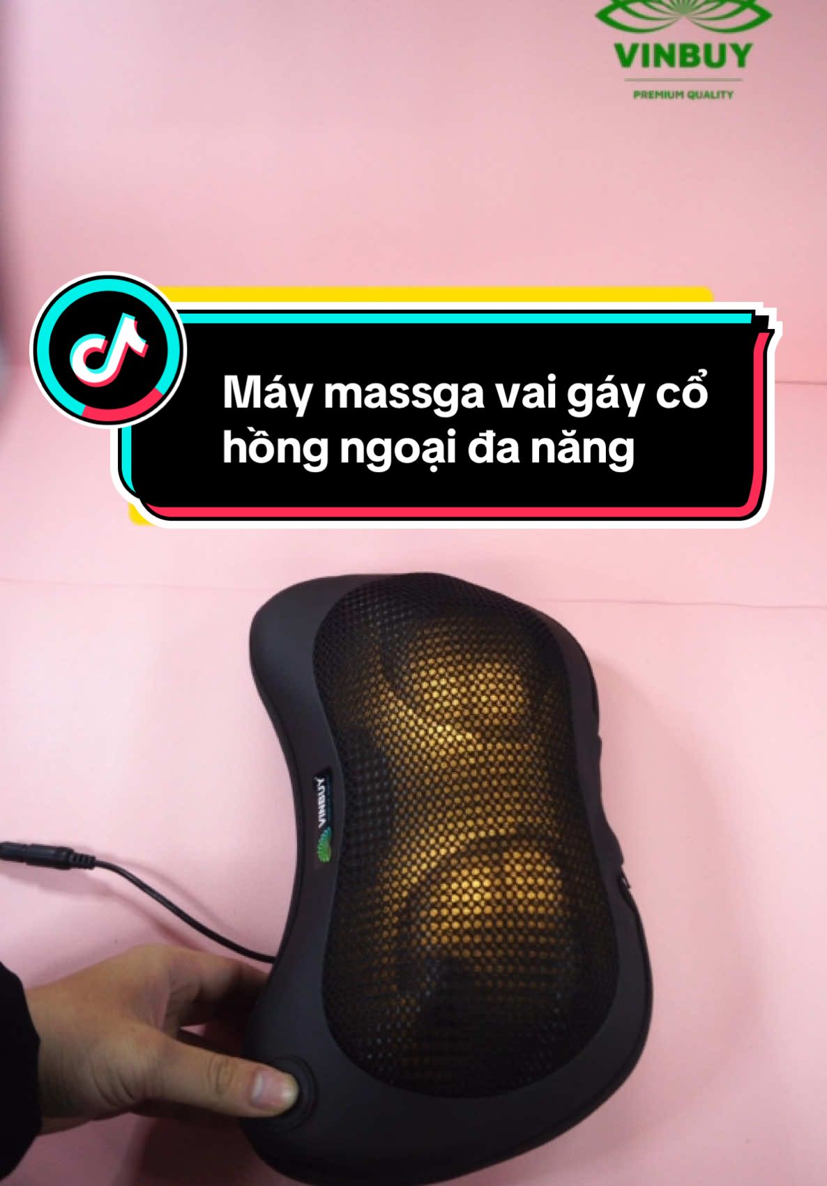 Máy massage vai gáy cổ đa năng hồng ngoại