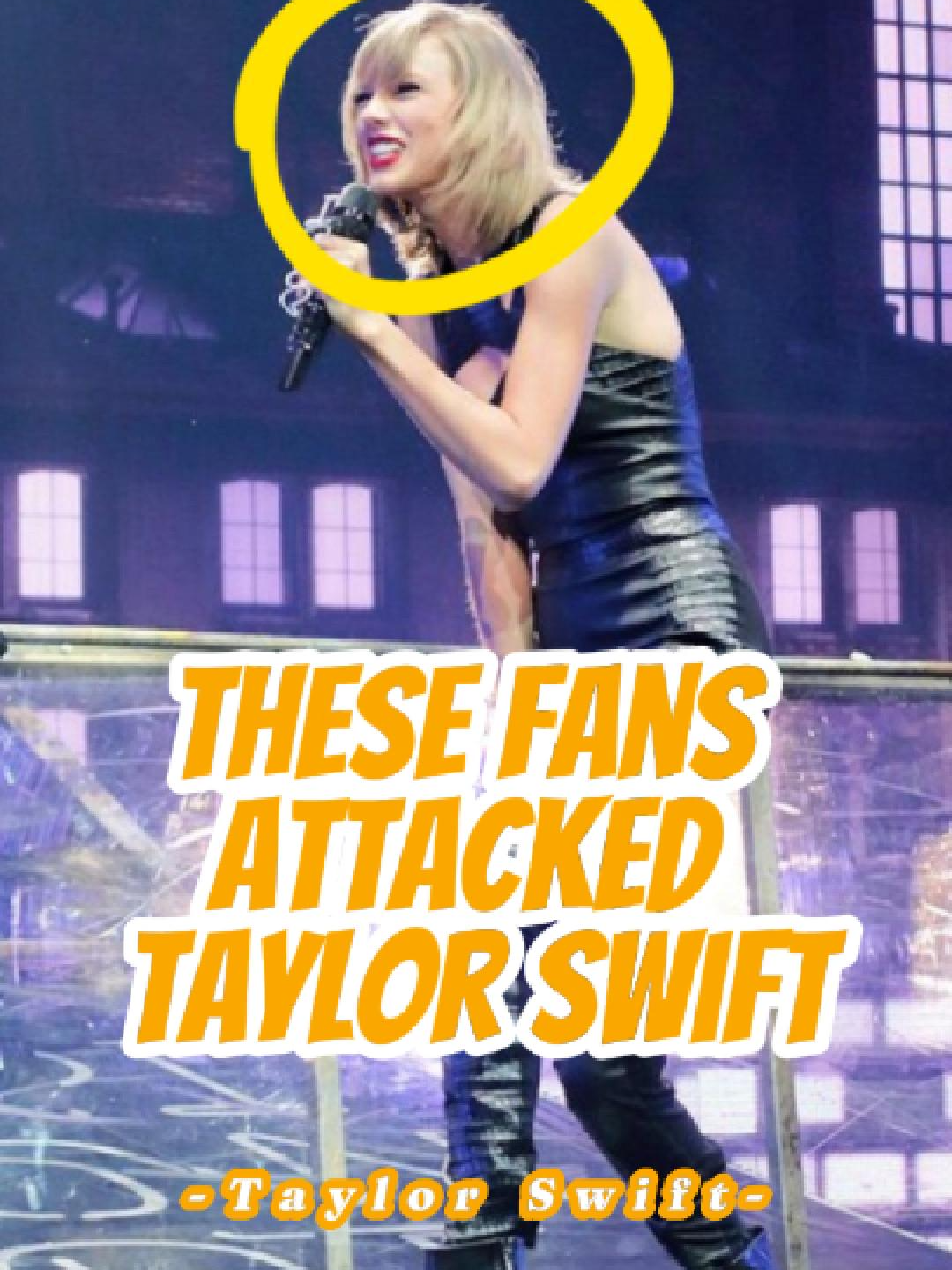 These fans attacked Taylor Swift! The scene is simply chilling! #celebrity #taylorswift #greenscreenvideo #fpyツ #concerts #fan