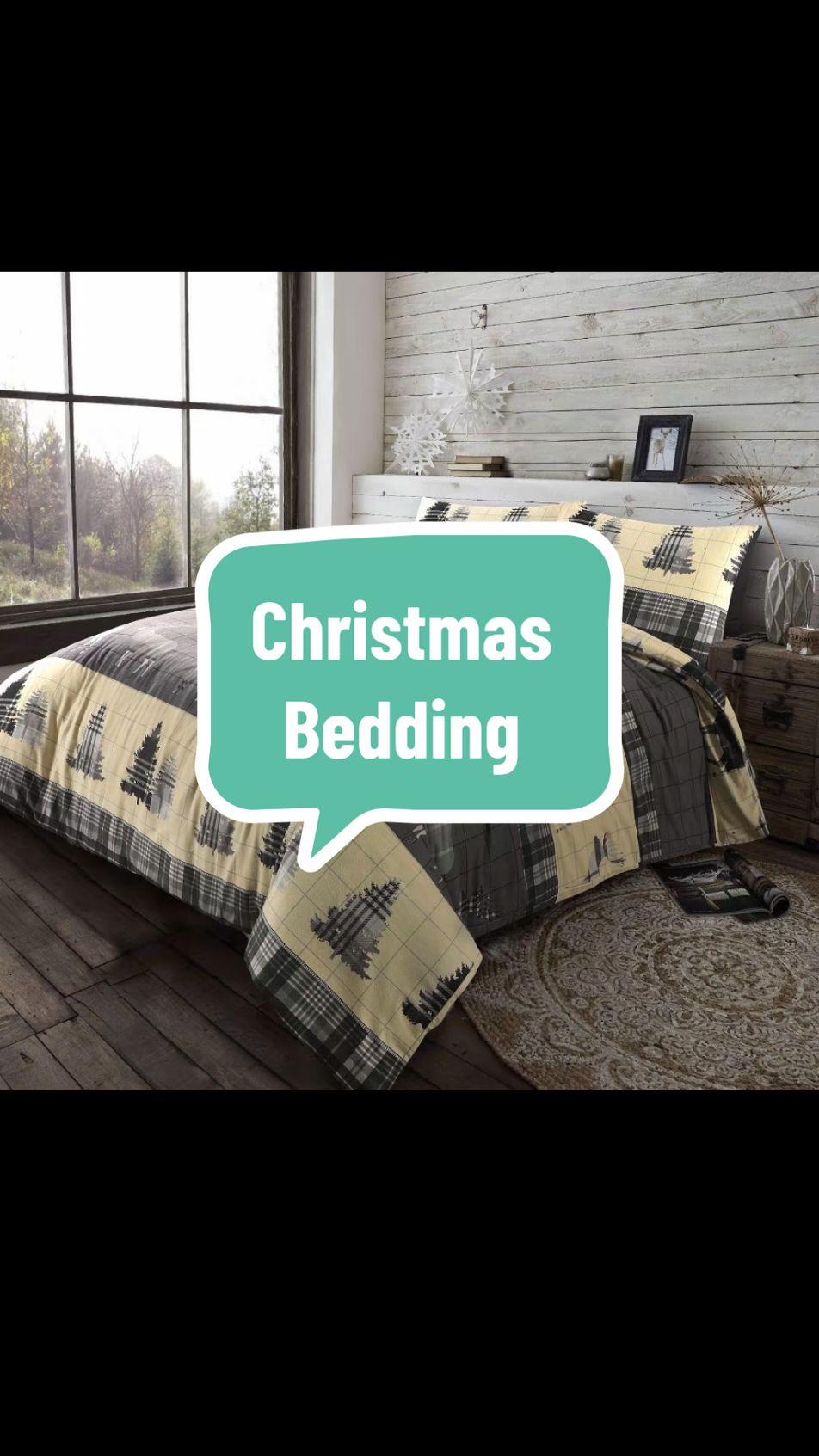 Christmas Bedding time 😘  #christmasbedding #bedding #duvetcover #bed #christmas #christmasreadyyyy🎅🏻⛄️🎄  #spotlight #TikTokShop #tiktokmademebuyit 