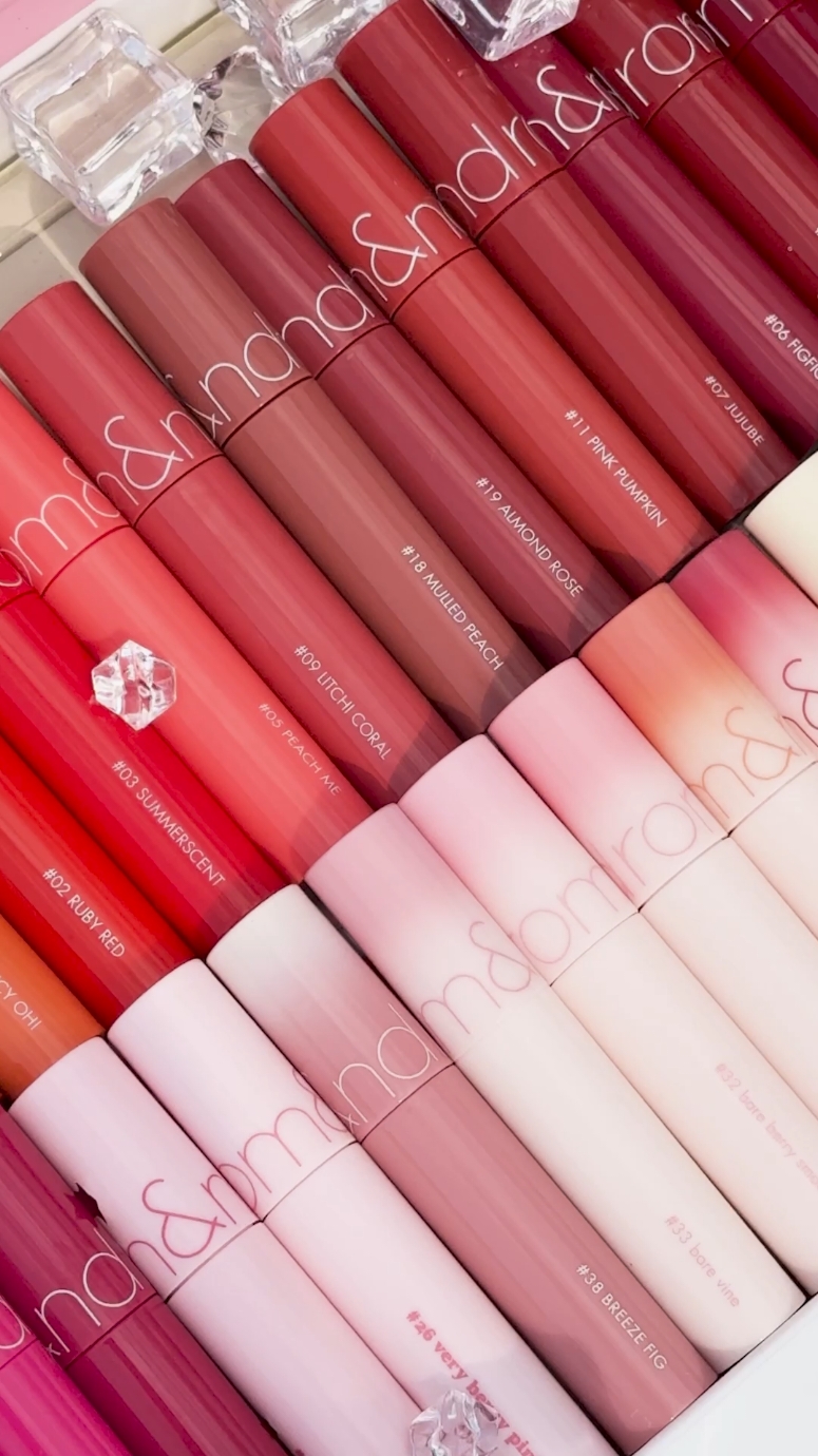 Raise your hands if this is your dream cabinet 🤩🙌🏻✨💝 #romand #romandph #Koreanmakeup  #makeup #lipbalm #glowing #moisturizing #lipstickswatches #hydration #veganbeautyproduct #TikTokShopPH1111