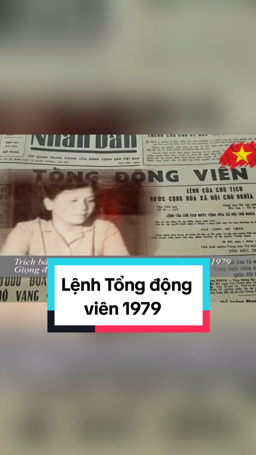 45 năm lời kêu gọi Tổng động viên 1979. #LearnOnTikTok #vietnam #tuhaodantoc #tongdongvien #toiyeuvietnam #quandoinhandanvietnam 