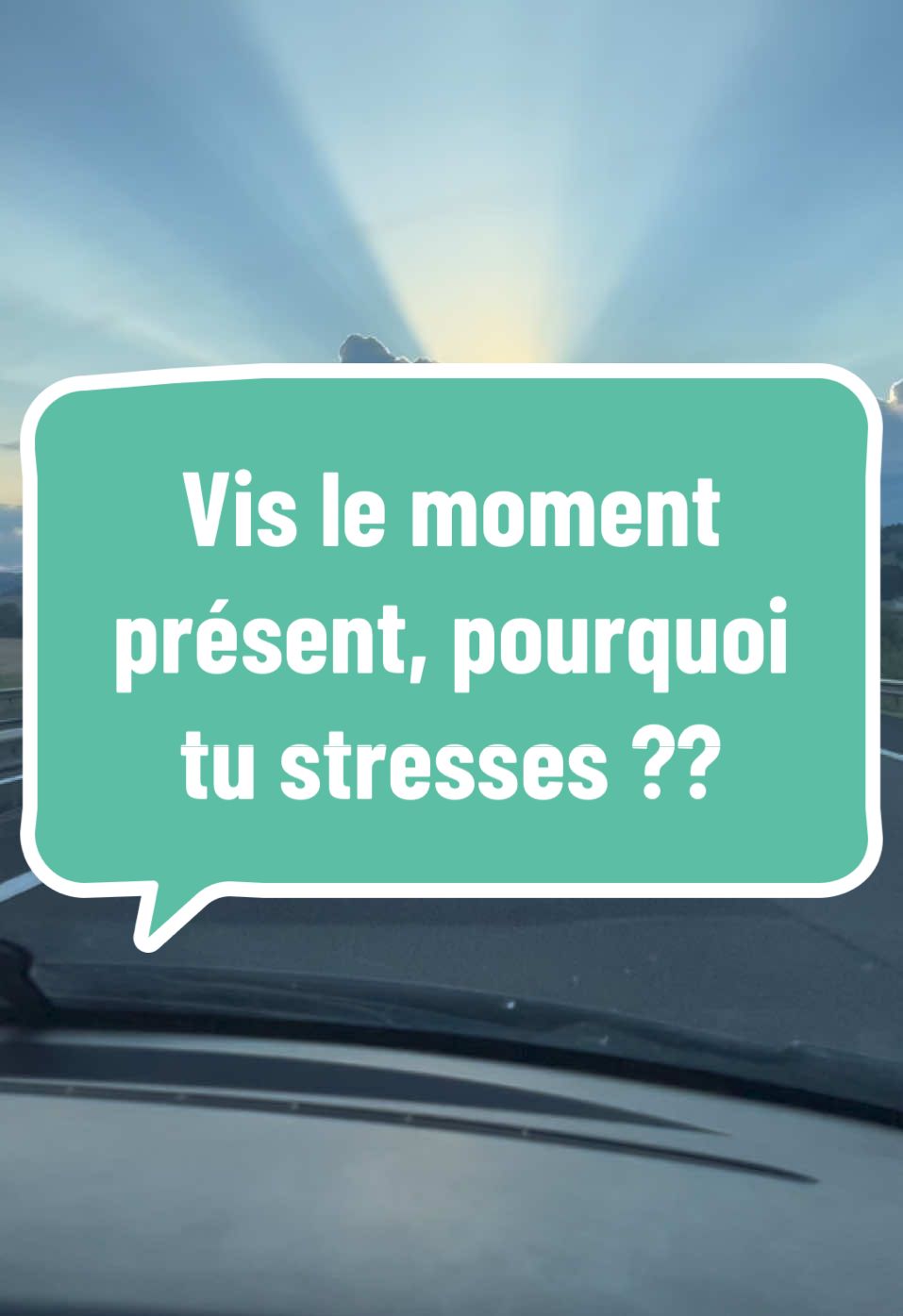 Vis le moment présent, pourquoi tu stresses, El Hamdoulah 🙏🏻❤️# #france #viral #fyp #tiktok 